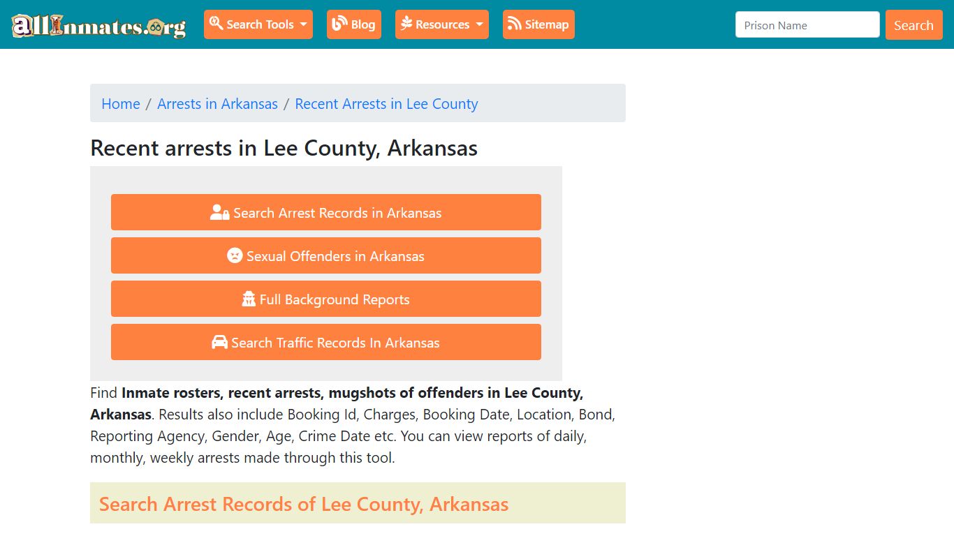 Recent arrests in Lee County, Arkansas | Mugshots, Rosters, Inmates, Crimes